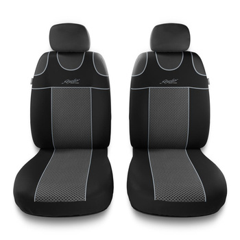Housses de voiture universelles (T-Shirt) pour Jeep Compass I, II (2007-....) - TS-2
