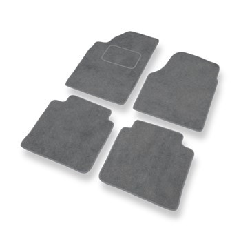 Tapis de Sol Velours adapté pour Chrysler 300M (1998-2004) - Premium tapis de voiture - gris