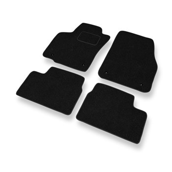 Tapis de Sol Feutres adapté pour Opel Astra H (2004-2012) - tapis de voiture - noir