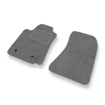 Tapis de Sol Velours adapté pour Alfa Romeo 159 I Berline, Sportwagon (2005-2011) - Premium tapis de voiture - gris