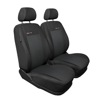 Housses de siège sur mesure adaptées pour Volkswagen Caddy III Cargo (2004-2015) seulement les sièges avant - housse siege voiture - couverture siege - E3