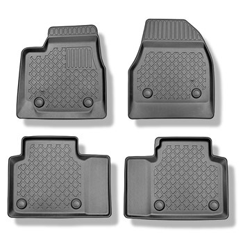 Tapis de sol en TPE adapté pour Aiways U5 SUV (12.2020-....) - tapis de voiture - noir