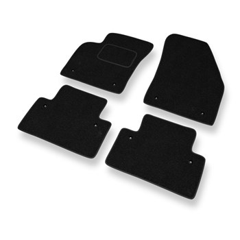 Tapis de Sol Feutres adapté pour Volvo C30 I (2006-2012) - tapis de voiture - noir