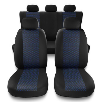 Housses de siège adaptées pour Jeep Grand Cherokee I, II, III, IV, V (1992-....) - housse siege voiture universelles - couverture siege - PF-BL