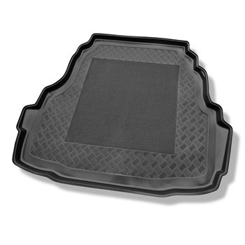 Tapis de coffre adapté pour Honda City IV Berline (2006-2008) - bac de coffre - protection de coffre voiture