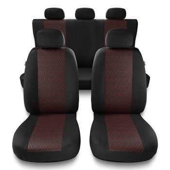 Housses de siège adaptées pour Chevrolet Captiva I, II (2006-2019) - housse siege voiture universelles - couverture siege - PF-RD