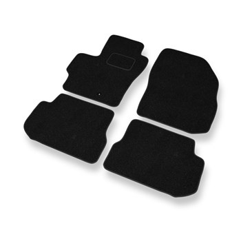 Tapis de Sol Feutres adapté pour Mazda 3 I Hayon, Berline (2003-2009) - tapis de voiture - noir