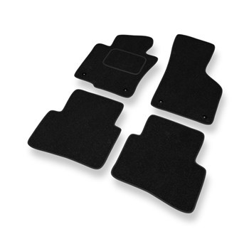 Tapis de Sol Feutres adapté pour Volkswagen Passat B6 (2005-2010) - tapis de voiture - noir