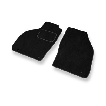 Tapis de Sol Velours adapté pour Saab 9-3 I Coupé, Hayon, Cabriolet (1998-2002) - Premium tapis de voiture - noir