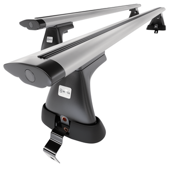 Barres de toit en aluminium adapté pour Renault Arkana SUV (2020-....) - Porte-Bagages de Voiture argent - toit normal