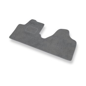 Tapis de Sol Velours adapté pour Citroen Jumpy II Van (2007-2016) - Premium tapis de voiture - gris