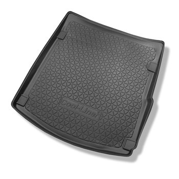 Tapis de coffre adapté pour Audi A6 C6 Berline (2004-2011) - bac de coffre - protection de coffre voiture - aussi pour la version Quattro