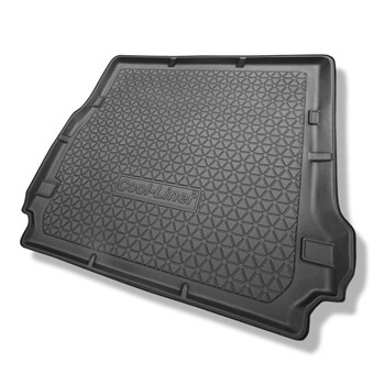 Tapis de coffre adapté pour Land Rover Discovery IV SUV (2009-02.2017) - bac de coffre - protection de coffre voiture - 7 places; 3me rangée abaissée