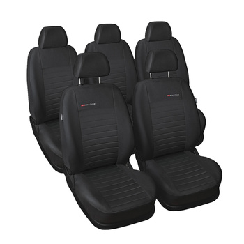 Housses de siège sur mesure adaptées pour Renault Scenic II Monospace (2003-2009) - housse siege voiture - couverture siege - E4