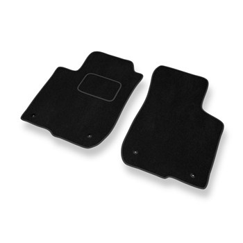 Tapis de Sol Velours adapté pour Audi A3 I 8L Hayon (1996-2003) - Premium tapis de voiture - noir