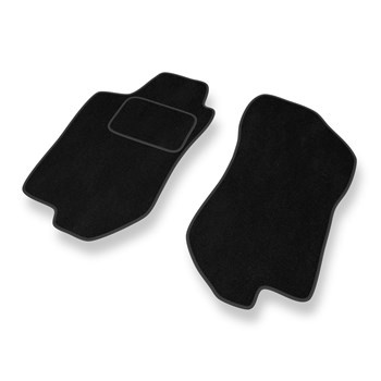 Tapis de Sol Velours adapté pour Alfa Romeo 145 I (1994-2001) - Premium tapis de voiture - noir