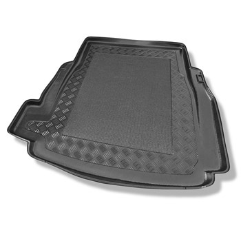 Tapis de coffre adapté pour BMW 5 E39 Berline (1996-06.2003) - bac de coffre - protection de coffre voiture - sans navigation et audio