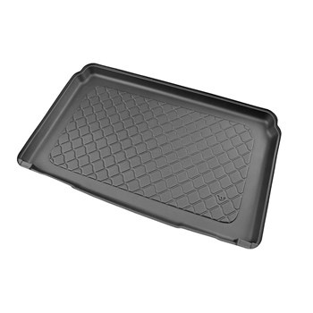 Tapis de coffre adapté pour Peugeot 208 II Hayon (06.2019-....) - bac de coffre - protection de coffre voiture