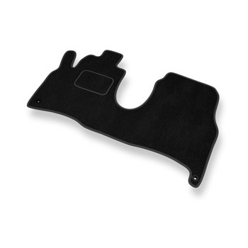 Tapis de Sol Velours adapté pour Lancia Phedra Monospace (2002-2010) - Premium tapis de voiture - noir