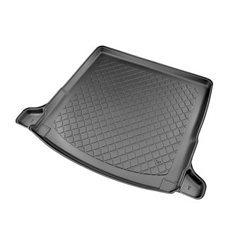 Tapis de coffre adapté pour Mercedes-Benz CLA X118 Shooting Brake (09.2019-....) - bac de coffre - protection de coffre voiture - cavités éventuellement à couper; non pour version Plug-in hybride