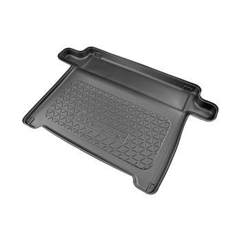 Tapis de coffre adapté pour Aixam Coupe electric Coupé (02.2017-....) - bac de coffre - protection de coffre voiture - 2 places