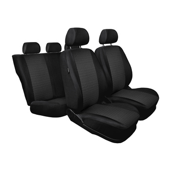 Housses de siège sur mesure adaptées pour Seat Leon II Hayon (2005-2012) - housse siege voiture - couverture siege