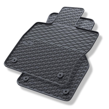 Tapis de sol en caoutchouc adapté pour Audi A3 8V (2012-2020) - tapis de voiture - noir