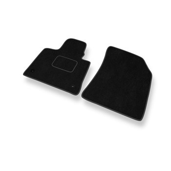 Tapis de Sol Velours adapté pour Citroen C4 Picasso (2013-2019) - Premium tapis de voiture - noir