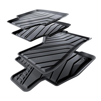 Tapis de sol en TPE adapté pour Volkswagen Passat B9 SW (2023-....) - tapis de voiture - noir
