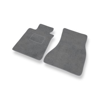 Tapis de Sol Velours adapté pour BMW 5 G31 (2017-....) - Premium tapis de voiture - gris