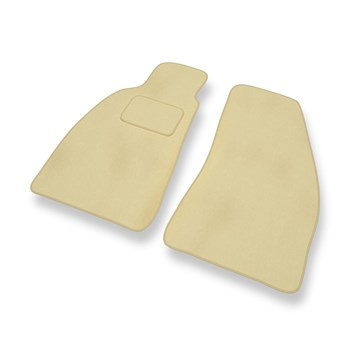 Tapis de Sol Velours adapté pour Alfa Romeo GTV (1995-2006) - Premium tapis de voiture - beige