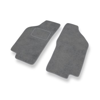 Tapis de Sol Velours adapté pour Lancia Delta II Hayon (1993-1999) - Premium tapis de voiture - gris