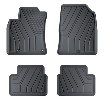 Tapis de sol en TPE adapté pour Kia ProCeed Shooting Brake (2019-....) - tapis de voiture - noir