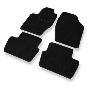 Tapis de Sol Feutres adapté pour Citroen C4 I (2004-2013) - tapis de voiture - noir