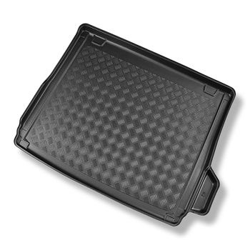 Tapis de coffre adapté pour BMW iX3 G08 SUV (01.2021-....) - bac de coffre - protection de coffre voiture - aussi pour les modèles avec des rails de fixation; non pour version Plug-in hybride
