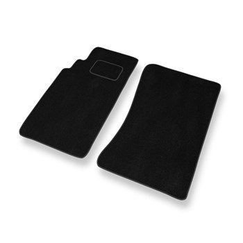 Tapis de Sol Velours adapté pour Mazda MX-5 II Roadster (1998-2005) - Premium tapis de voiture - noir