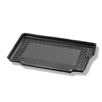 Tapis de coffre adapté pour Opel Astra H Coupé, Hayon (2004-09.2009) - bac de coffre - protection de coffre voiture - avec insert supplémentaire (rangement) dans le coffre; le plus souvent Cosmo