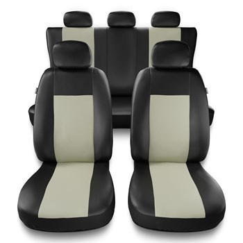 Housses de siège adaptées pour BMW 3 E30, E36, E46, E90, F30, G20, G21 (1982-2019) - housse siege voiture universelles - couverture siege - CM-BE