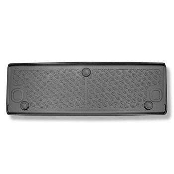 Tapis de sol en TPE adapté pour Volkswagen Caddy V Maxi Van (11.2020-....) - 7 sièges - tapis de voiture - noir