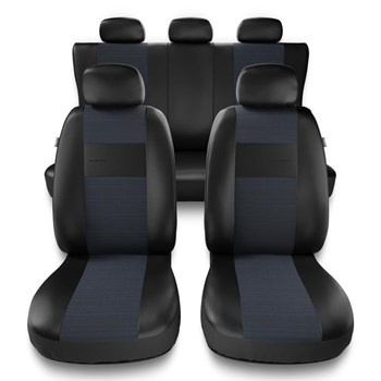 Housses de siège adaptées pour Mitsubishi Outlander I, II, III (2001-2019) - housse siege voiture universelles - couverture siege - EXL-6