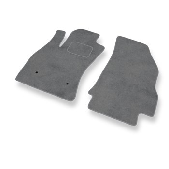 Tapis de Sol Velours adapté pour Opel Combo D Van (2011-2018) - Premium tapis de voiture - gris