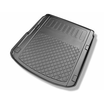 Tapis de coffre adapté pour Audi A6 C8 4H Berline (06.2018-....) - bac de coffre - protection de coffre voiture - aussi pour la version Quattro