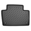 Tapis de sol en TPE adapté pour Volvo XC90 II SUV (05.2015-....) - 5 ou 7 sièges; sans la troisième rangée de sièges; aussi pour Plug-in Hybrid Recharge - tapis de voiture - noir