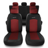 Housses de siège adaptées pour Alfa Romeo MiTo (2008-2018) - housse siege voiture universelles - couverture siege - S-RD
