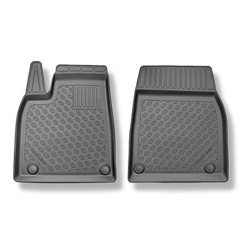 Tapis de sol en TPE adapté pour Tesla Model X SUV (01.2021-....) - avant seuleme