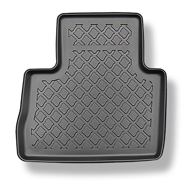 Tapis de sol en TPE adapté pour Toyota RAV4 V SUV (01.2019-....) - aussi avec boîte hybride; avec boîte automatique - tapis de voiture - noir