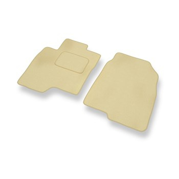 Tapis de Sol Velours adapté pour Chevrolet Captiva II (2011-....) - Premium tapis de voiture - beige