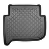 Kit tapis de coffre et tapis de voiture TPE pour: Volkswagen Touran I Monospace (03.2003-08.2015) - 5 places; 3me rangée abaissée