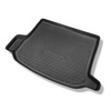 Kit tapis de coffre et tapis de voiture TPE PREMIUM pour: Mercedes-Benz GLC C253 SUV (09.2016-....) - cavité gauche amovible dans les modèles avec filet latéral