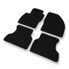 Tapis de Sol Feutres adapté pour Ford Focus II (2005-2010) - tapis de voiture - noir